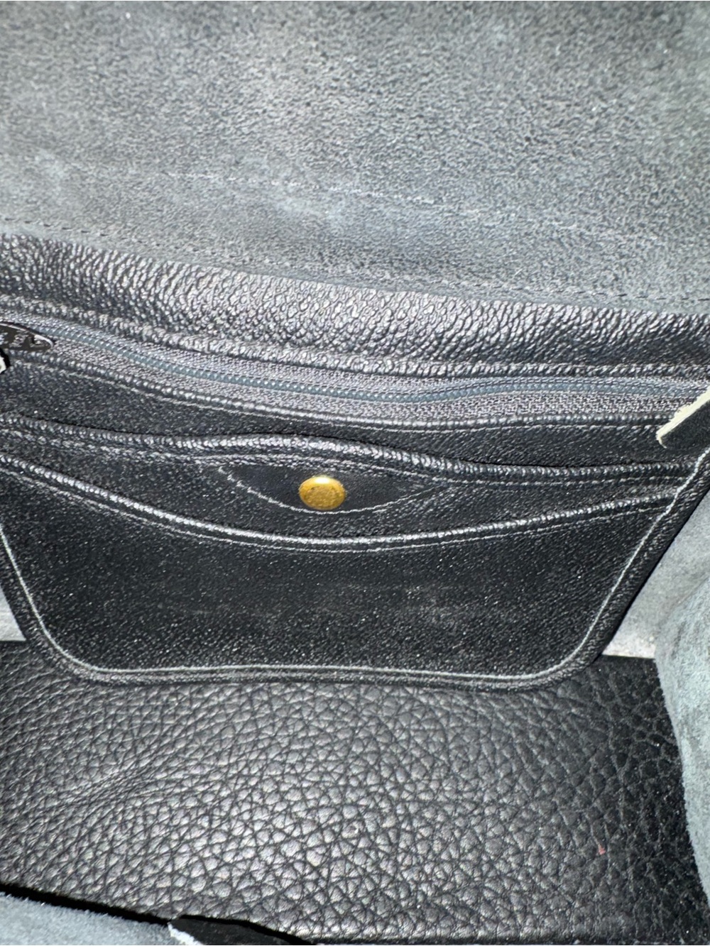 Dooney & Bourke Black Pebbled Leather Flap Crossbody - Picture 7 of 16